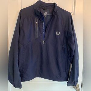 Zero Restriction Navy Golf Rain Jacket